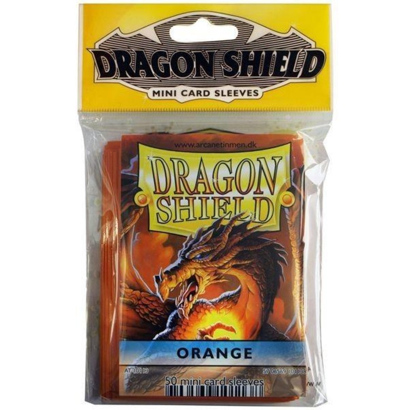 Dragon Shield Mini Sleeves Orange (50)