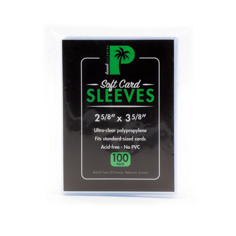 Palms Off Gaming – Pack of Soft Sleeves 100pc Regular Size
