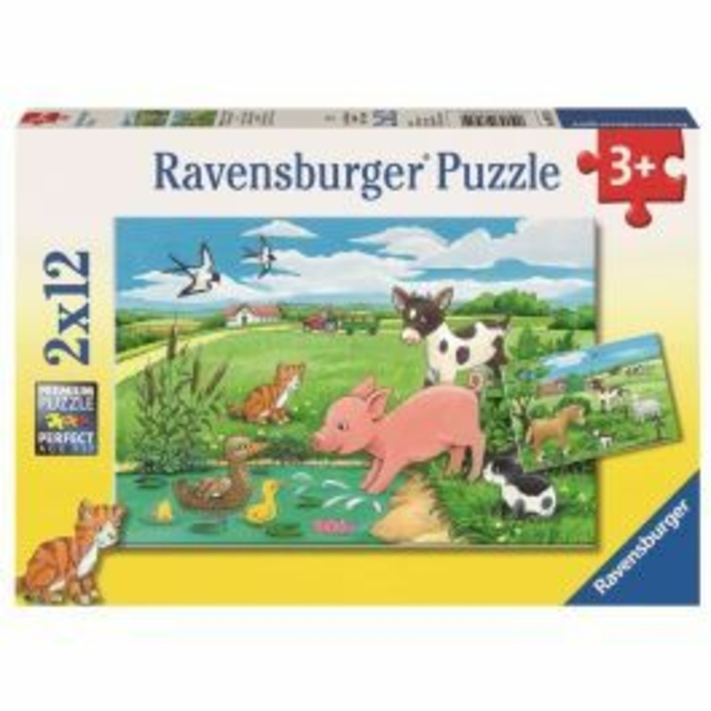 Ravensburger – Baby Animals – 2×12 Piece Jigsaw