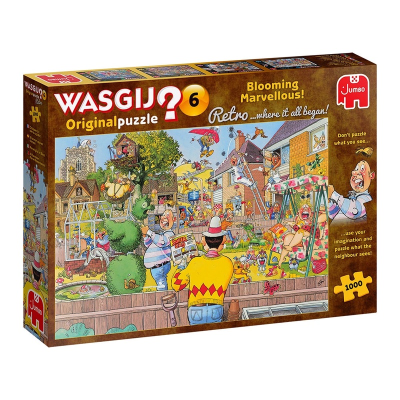 Wasgij? Retro Original 6 – Blooming Marvellous – 1000 Piece Jigsaw