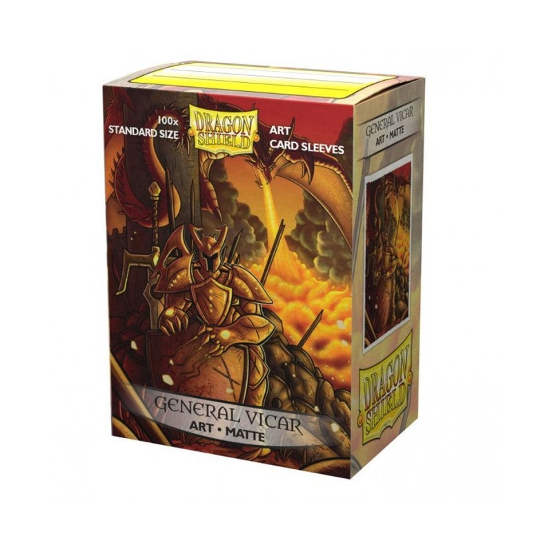 Dragon Shield – Sleeves Standard Matte Art – General Vicar (100)