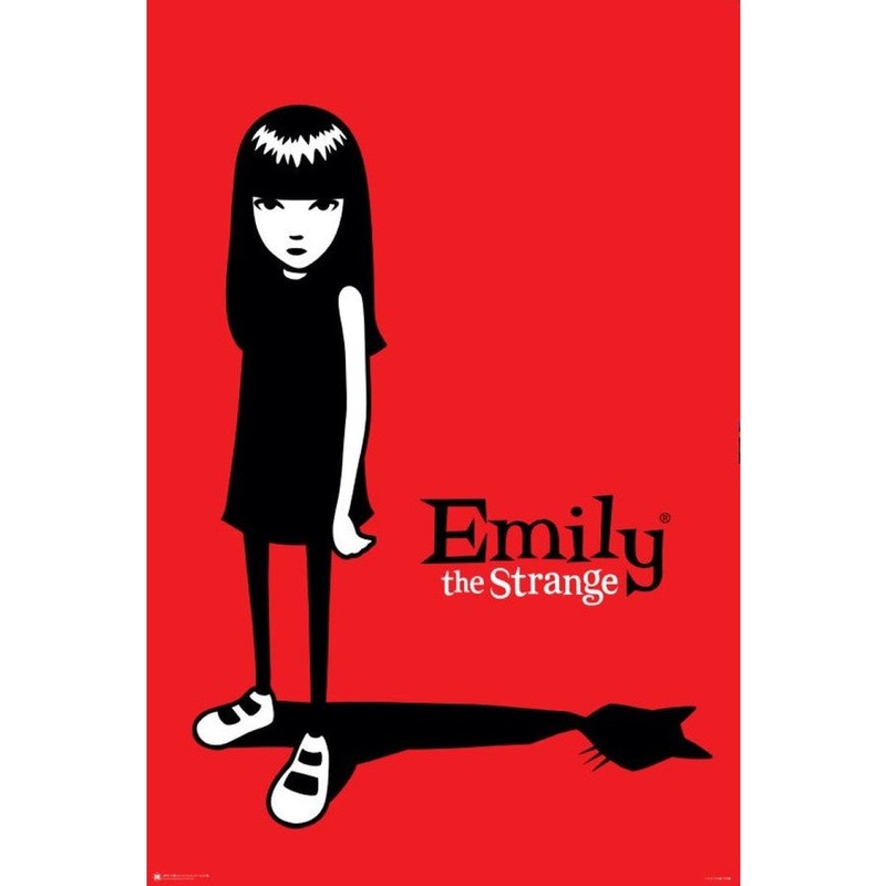 Emily The Strange – Cat Shadow Poster