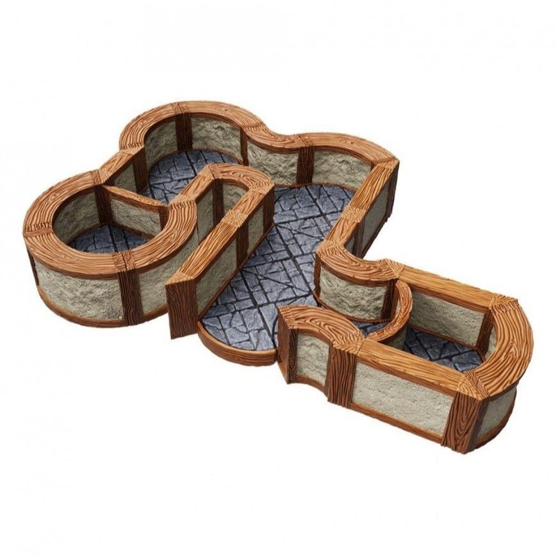 WarLock Tiles Expansion Pack – 1 inch Town & Village Angles & Curves