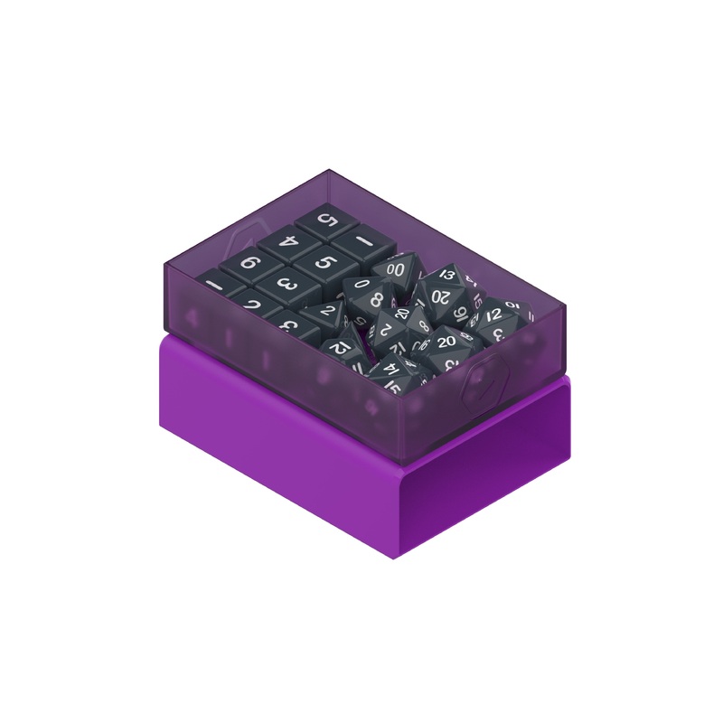 Heavy Play: RNG Dicebox – Bard Purple (Preorder)