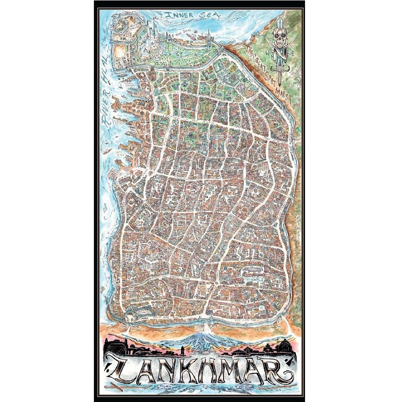 Dungeon Crawl Classics Lankhmar Map