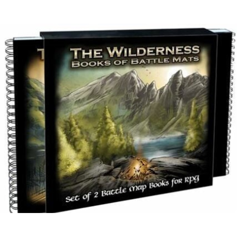 The Wilderness RPG Books of Battle Mats