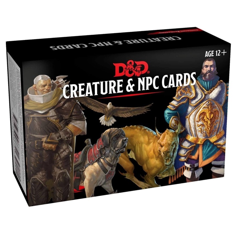 Dungeons & Dragons – Creature & NPC Cards