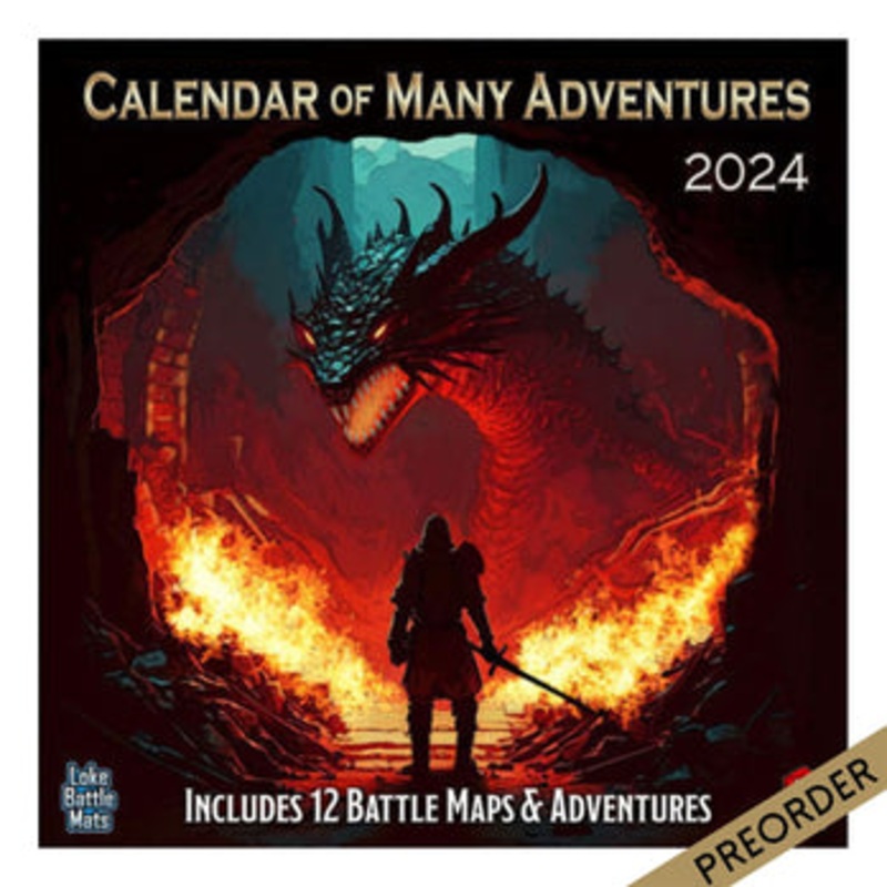 Calendar of Many Adventures 2024