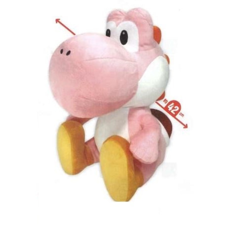 Super Mario – Large Pink Yoshi Plush
