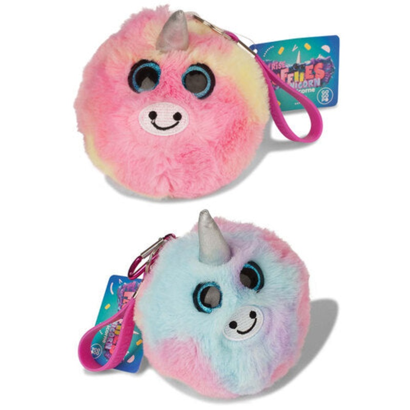 Gogopo Fluffies Unicorn Rainbow 12cm