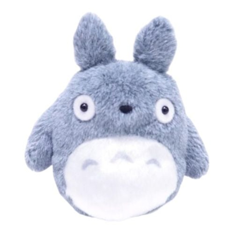 Studio Ghibli Plush: Grey Totoro Fluffy Beanbag