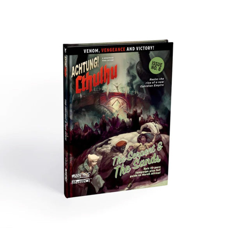 Achtung! Cthulhu 2d20 – Serpent And The Sands