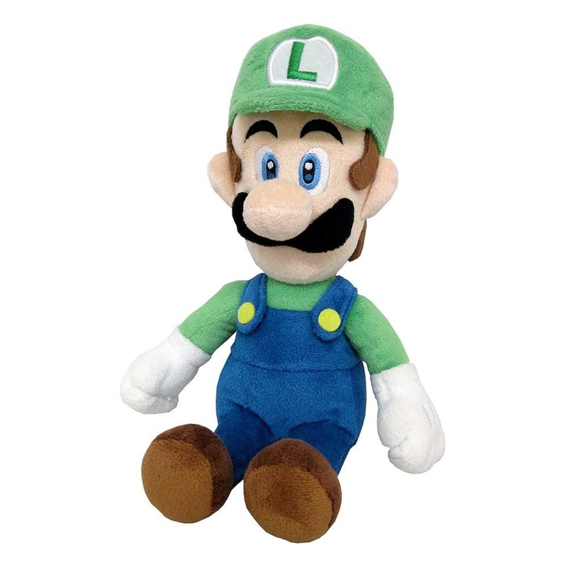 Super Mario Bros Plush Luigi 10