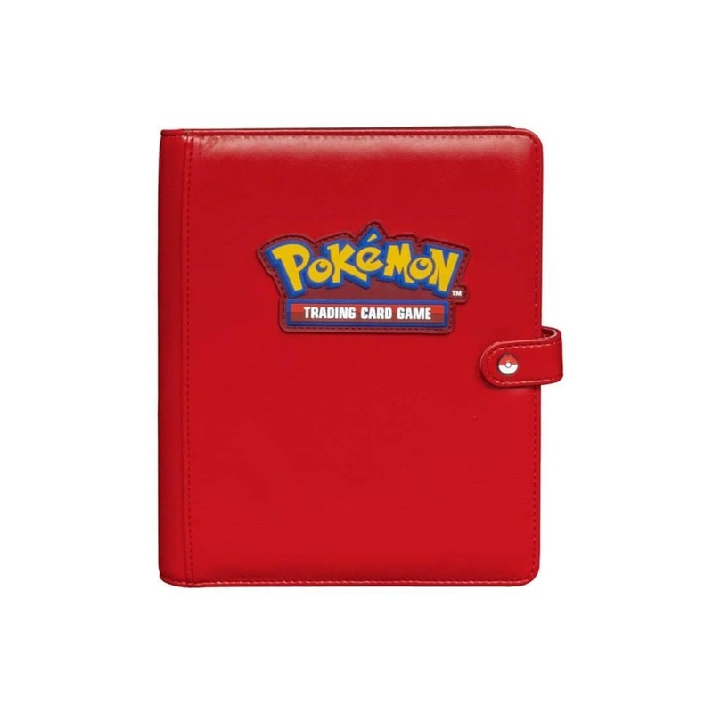 Pokemon Premium Red Snap Binder