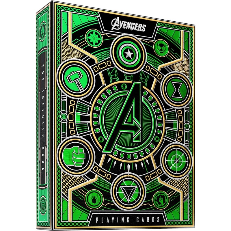 Theory 11 – Avengers Green Edition Playing Cards
