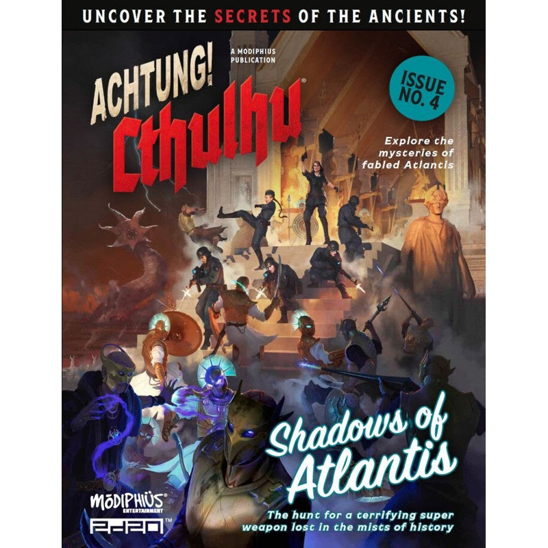 Achtung Cthulhu 2d20 Rpg – Shadows Of Atlantis 2d20 Edition