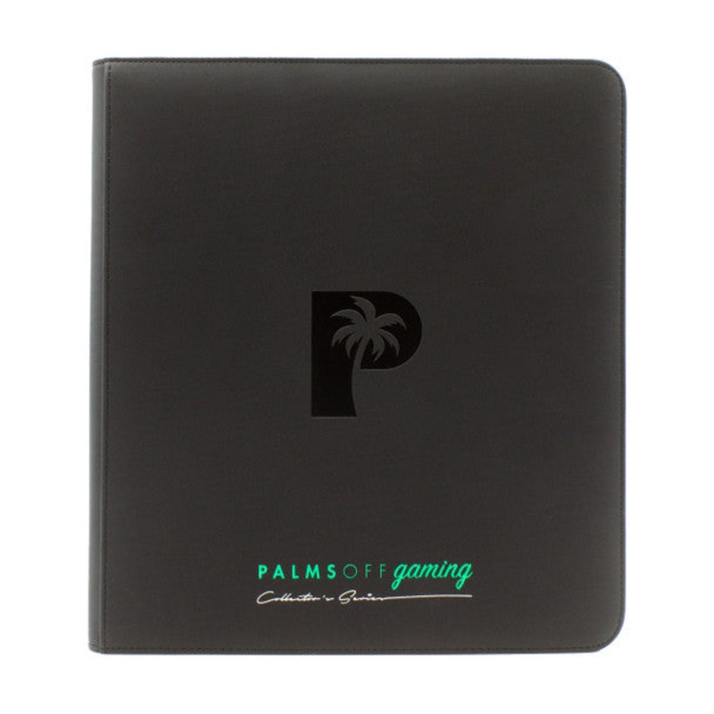 Palms Off Gaming – Collector Series 12 Pocket Zip Trading Card Binder