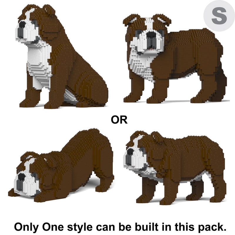 Jekca – English Bulldog 01s-m01 4-in-1 Pack