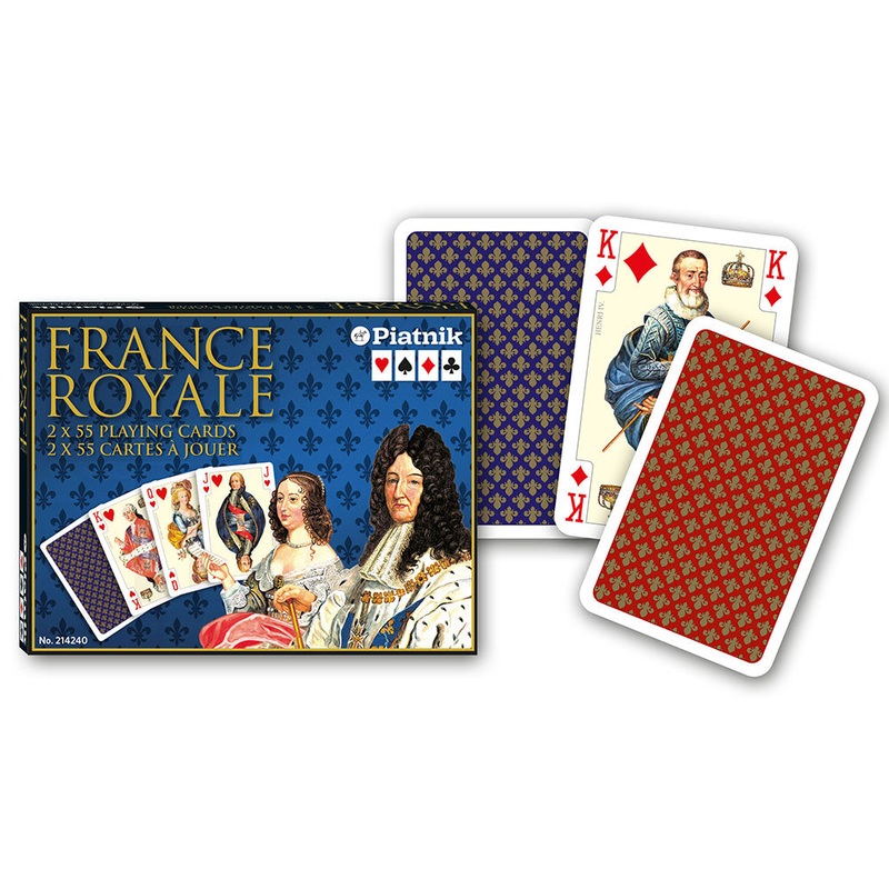 France Royal Deluxe Bridge Cards – Piatnik