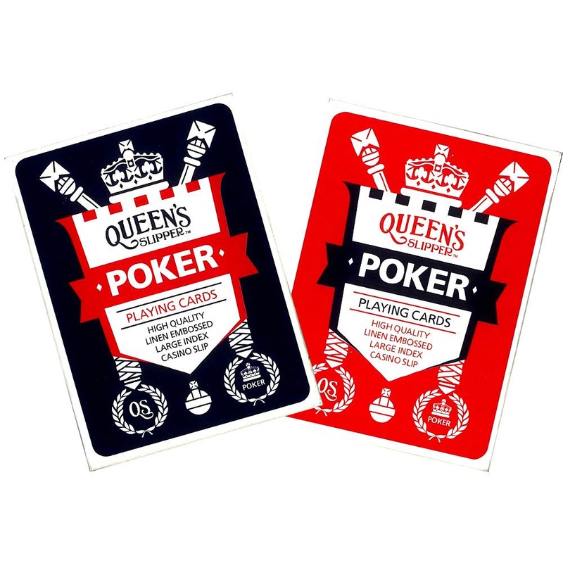 Queens Slipper Poker Large Index
