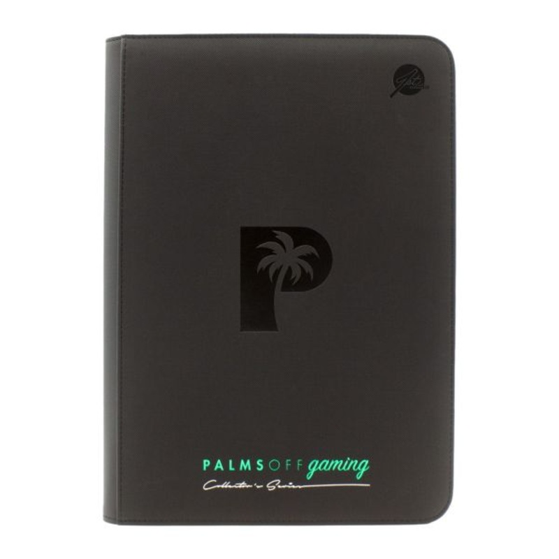 Palms Off Gaming Collector Series Top Loader Zip Binder