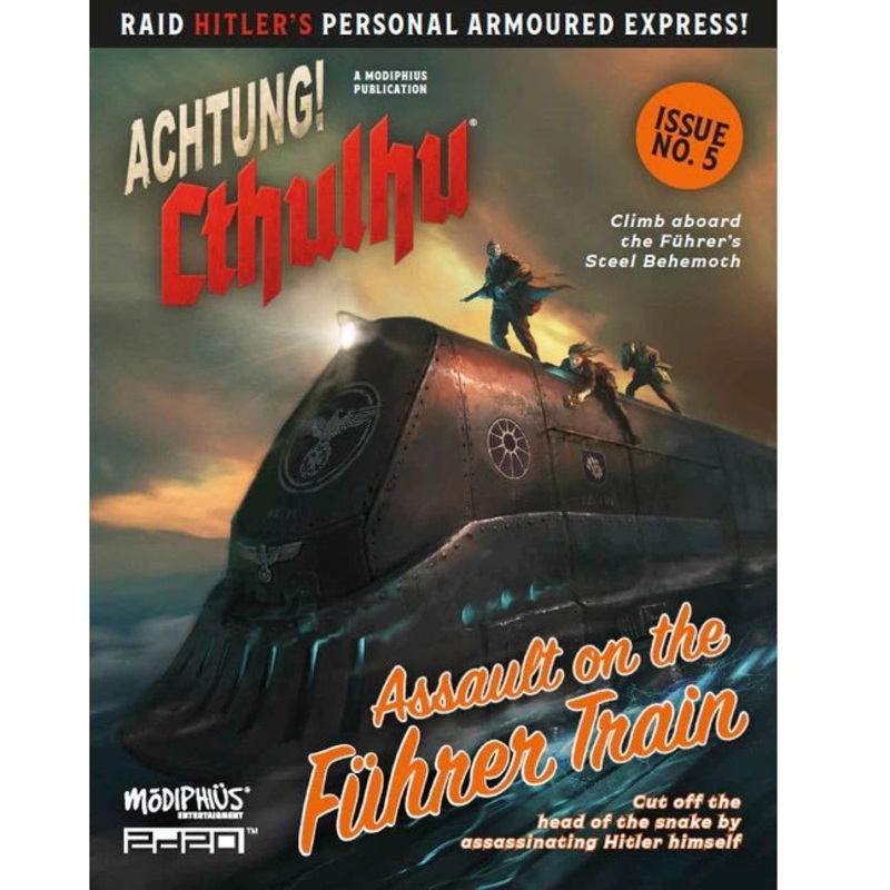Achtung Cthulhu 2d20 RPG Assault On The Fuhrer Train
