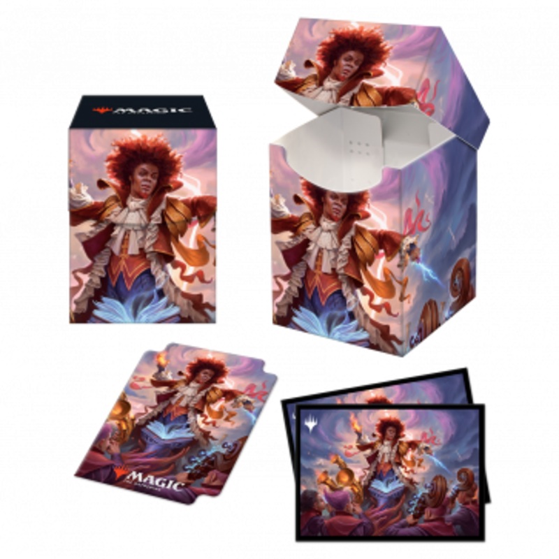 Ultra Pro – 100+ Deck Box and 100ct Sleeves for MTG featuring Prismari (WSL)