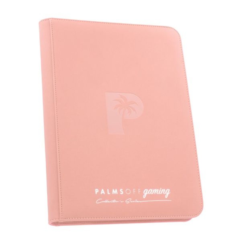 Palms Off Gaming 1st Ed Pink – Collectors Series 9 Pocket Zip Trading Binder