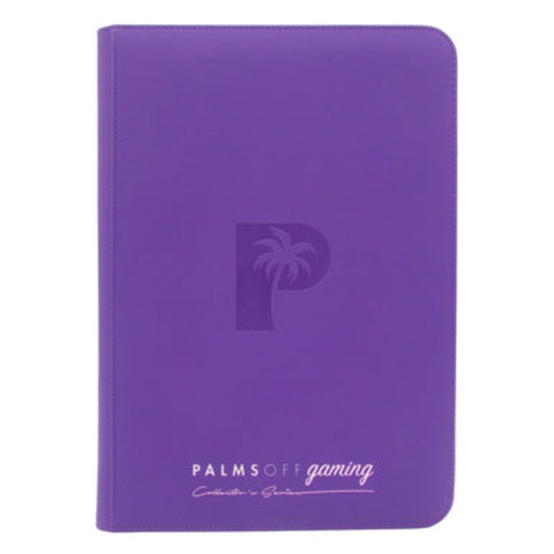 Palms Off Gaming – Clear Top Loader Zip Binder