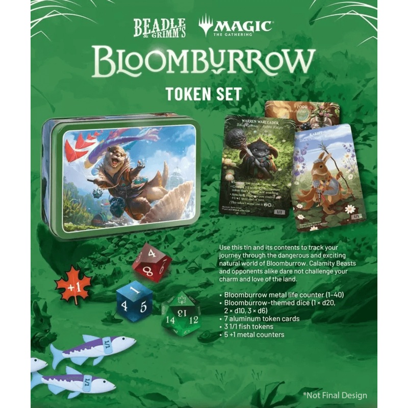 Beadle & Grimm’s Magic: The Gathering Bloomburrow Token Set