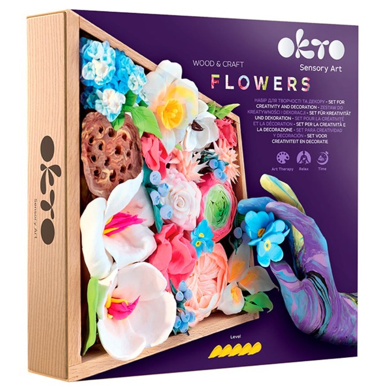 Wood & Craft Diy Flowers Romance
