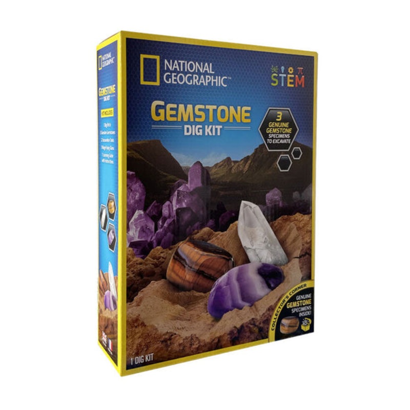 National Geographic – Impulse Assorted – Gemstone Mini Dig Kit