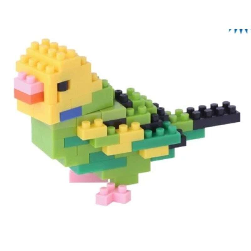 Nanoblocks – Budgerigar Green Opaline