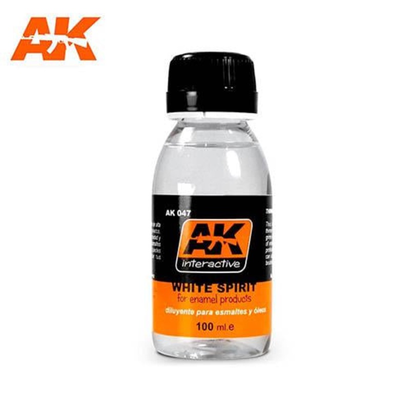 AK Interactive – Auxiliaries – White Spirit 100mL