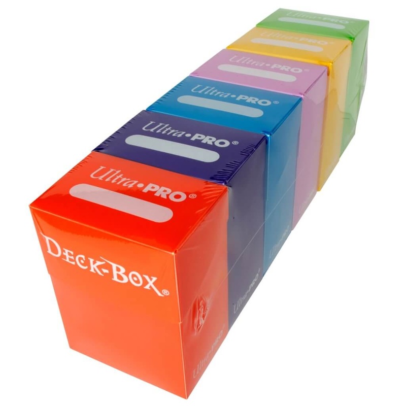 Ultra Pro – Deck Box 6 Colour Bundle 80+