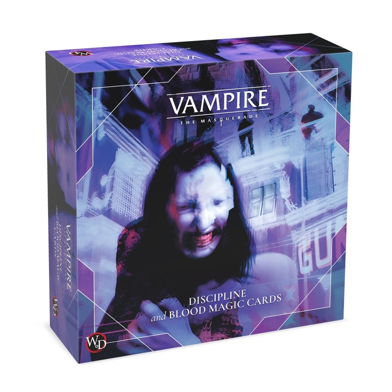Vampire: The Masquerade 5th Edition – Discipline and Blood Magic Cards