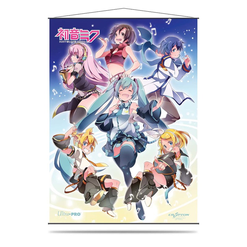 Ultra Pro: Hatsune Miku Wall Scroll – Group (Preorder)