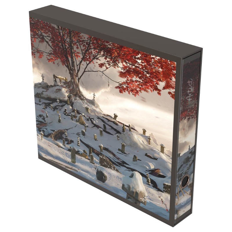 Ultimate Guard: Binder  Collectors Album and Case Artist Edition #2  Mario Renaud: In Icy Bloom