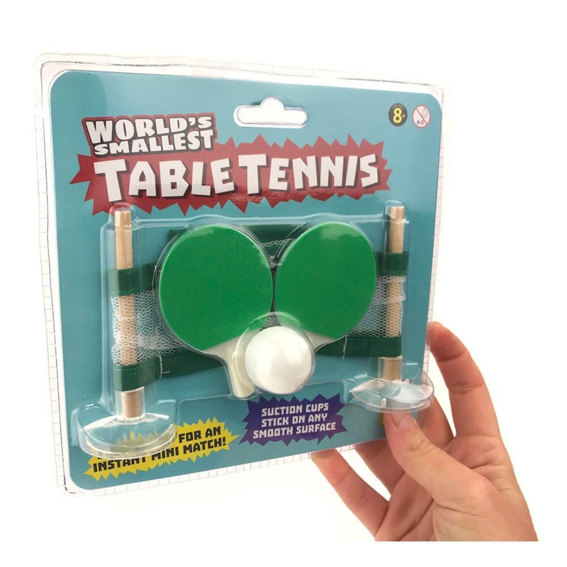 Worlds Smallest Table Tennis