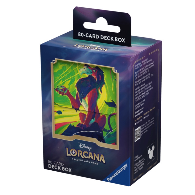 Lorcana TCG: Azurite Sea Deckbox