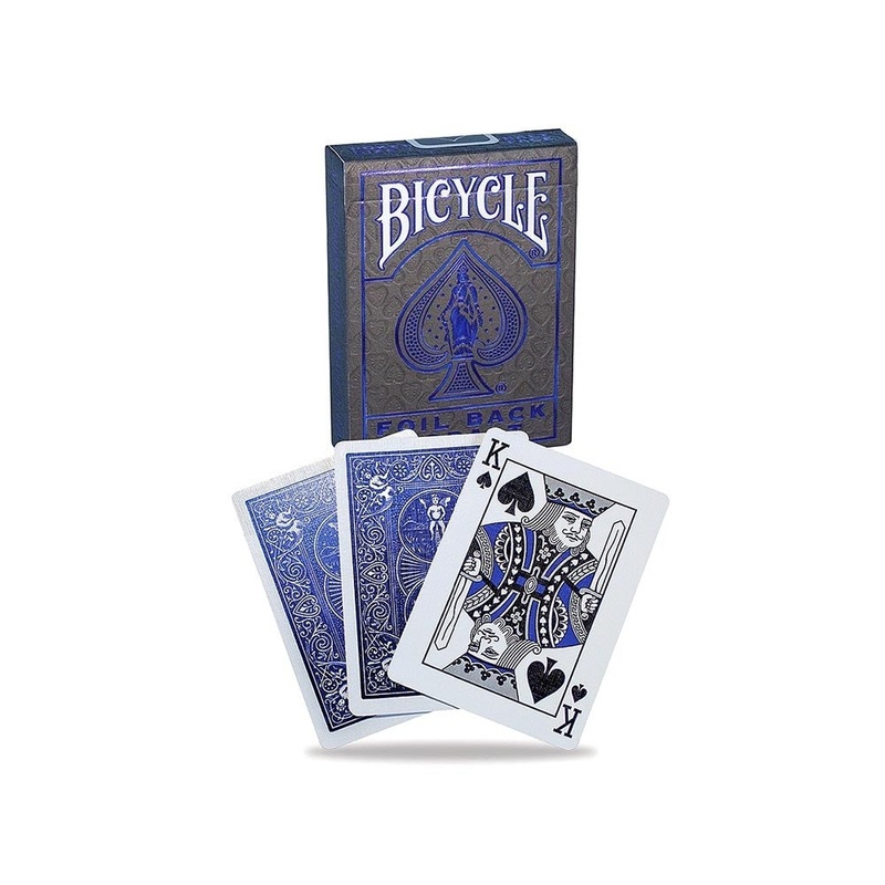 Bicycle Poker Cobalt Metalluxe