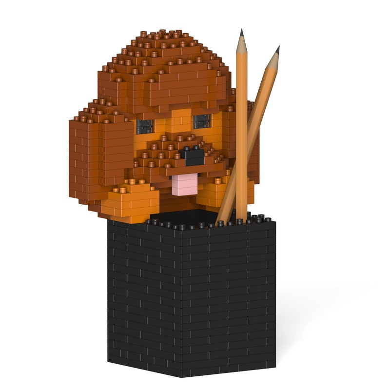 Jekca – Poodle Pencil Cup – Small (01S)