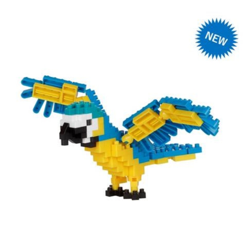 Nanoblocks – Blue and Yellow Macaw