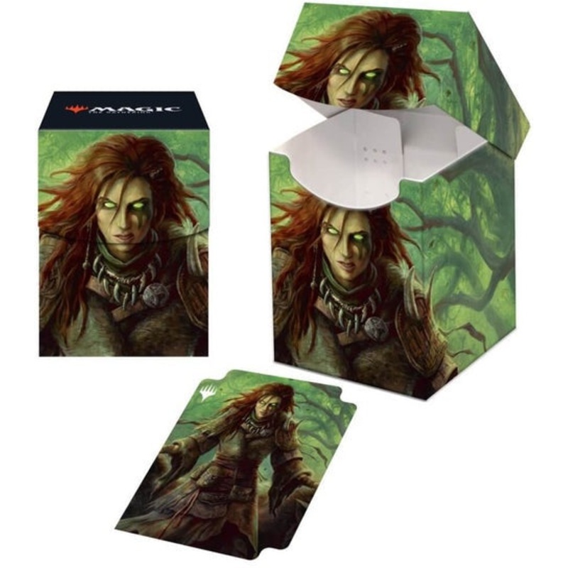 Ultra Pro – Commander Legends: Battle for Baldurs Gate 100+ Deck Box – Faldorn Dread Wolf