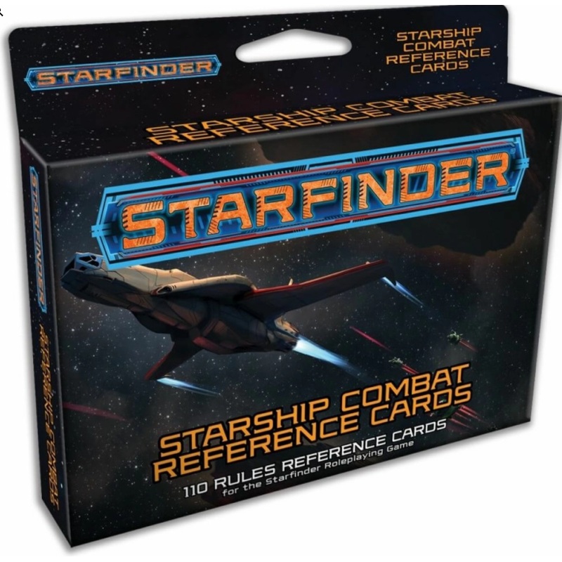 Starfinder RPG – Starship Combat Reference Cards