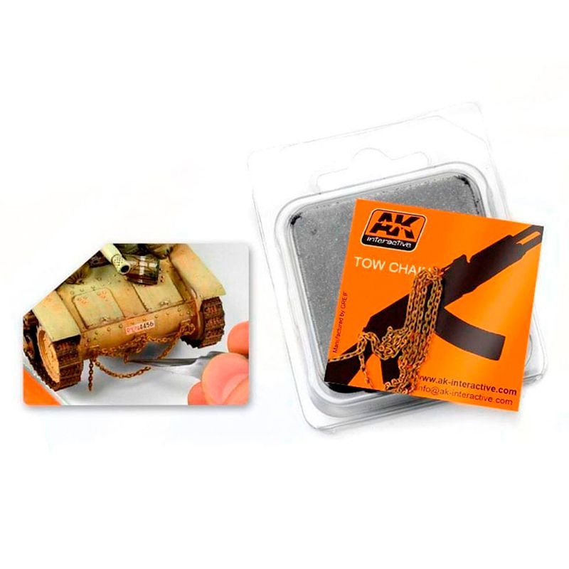 Ak Interactive – Accessories – Rusty Tow Chain Medium