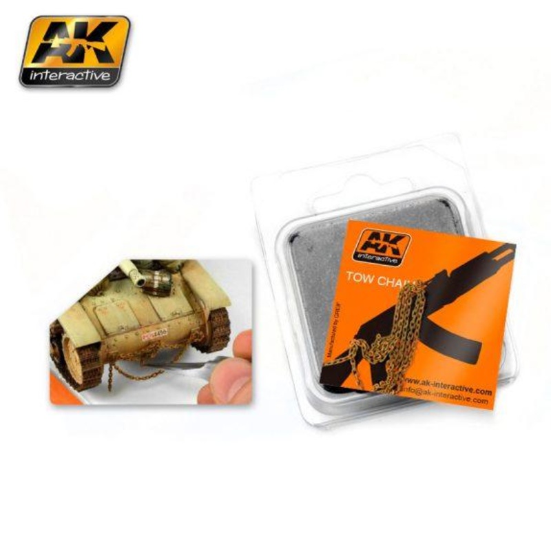 Ak Interactive – Accessories – Rusty Tow Chain Small