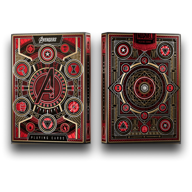 Theory 11 – Avengers Red Edition Playing Cards