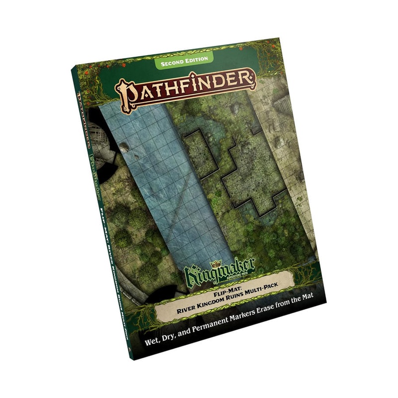 Pathfinder Second Edition – Flip-Mat: Kingmaker Adventure Path River Kingdoms Ruins Multi-Pack
