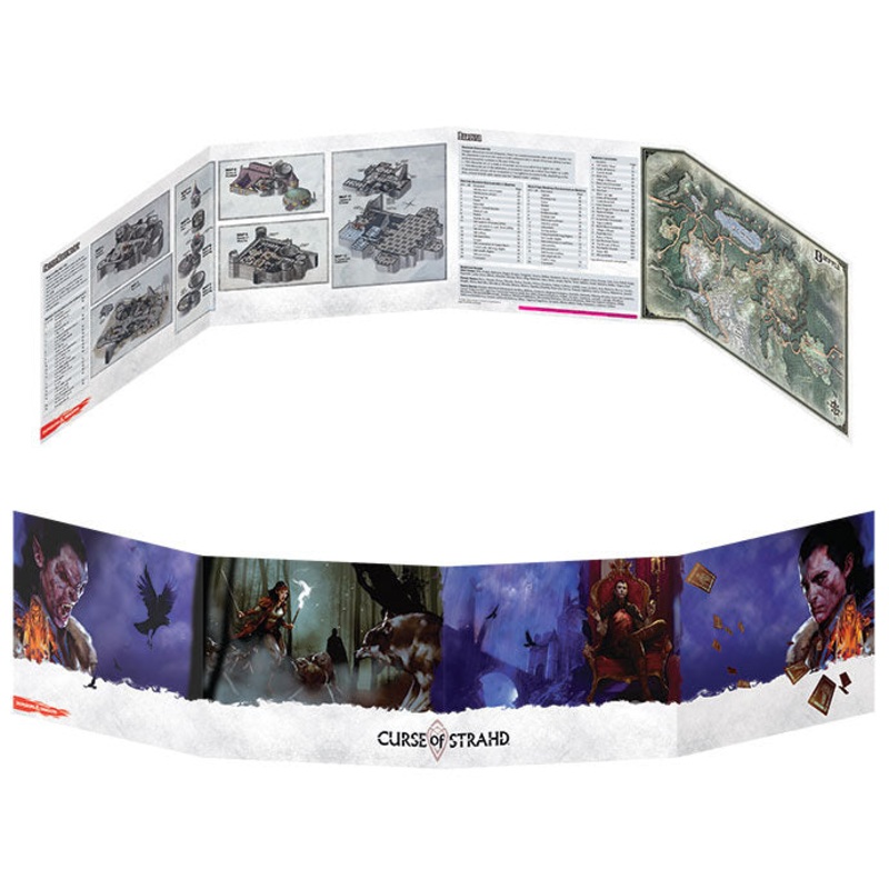 Dungeons & Dragons – Curse Of Strahd – DM Screen